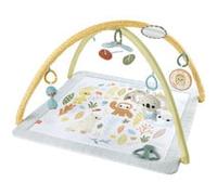 Fisher-Price Tapis D’Éveil Sensimals avec 6 Jouets Sensoriels Repositionnables, Dont 1 Peluche Koala Et 1 Anneau Dentition Papillon sans Bpa, Motif Animal, Jouet Bébé, HRB15