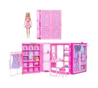 Mattel Set Poupée Armoires Des Rêves Avec Accessoires BARBIE
