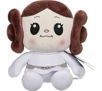 Mattel Star Wars Le Retour du Jedi Peluche Snug Club Princesse Leia Soft Character Doll, 40e anniversaire, environ 17,8 cm, HPB02