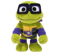 Mattel Teenage Mutant Ninja Turtles Jouet En Peluche Donatello Inspiré Du Film Les Tortues Ninja : Chaos Chez Les Mutants, 20 Cm, Avec Masque Violet, Jouet Enfant, A Partir De 3 Ans, HRC80