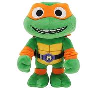 Mattel Teenage Mutant Ninja Turtles Jouet Peluche Tortues Ninja Michelangelo, Tirée Du Film Chaos Chez Les Mutants, 20 Cm, Avec Accessoire, À Collectionner, Jouet Enfant, A Partir De 3 Ans, HRC78