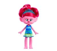 Mattel Trolls 3, Poupée Poppy Avec Cheveux Flashy Et Accessoires, À Collectionner, Jouet Enfant, A Partir De 3 Ans, HNF13
