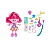 Mattel Poupée Trolls 3 Poppy – Cheveux paillettes, plus de 15 accessoires – À partir de 3 ans HNF25