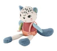 Fisher-Price Jouet Uncialéopard Des Neiges Peluche, Doux, 95% De Plastiques Recyclés Post-Consommation, Emballage Certifié Fsc®, Anneau Dentition Sans Bpa, Jouet Enfant, Dès 3 Mois, HKD64