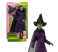 Mattel Universal Pictures Wicked Elphaba Thropp Poupée Fashion | Tenue amovible et 7 points d’articulation, inspirée du film, JMG23