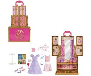 Mattel Universal Pictures’ Wicked Glinda’s Glamorous Closet with 2 Unique Looks, Surprises & 13 Accessories, Inspired by The Movie