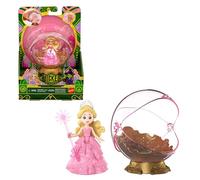 Mattel Universal Wicked Partie 2 -Coffret Glinda et sa Bulle avec véhicule et Petite poupée Glinda au Look emblématique inspiré du Film, JFM25