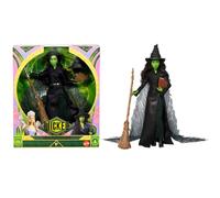 Mattel Universal Wicked: Partie 2 Poupée Elphaba Deluxe avec Tenue Amovible et 4 Accessoires, inspirée du Film Wicked: for Good. JFM12