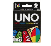 Mattel Uno 50 Ans 0887961980264 Jeu Carte Jeux Societe Divertissement Limited Edition Amis Jouet Amusement Loisir Fifty Years Of Being Wild Comasound Kartel Csk Online