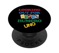 Mattel - UNO - À la Recherche de Numero Uno PopSockets PopGrip Adhésif
