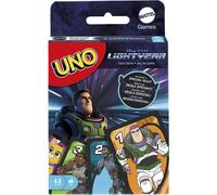 Mattel - Uno Disney Pixar Lightyear Jeu de Cartes pour Enfants Voyage Toy Story