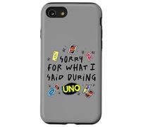 Mattel - UNO - Sorry for What I Said During The Game Coque pour iPhone SE (2020) / 7/8