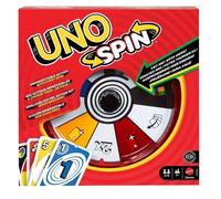 Mattel UNO SPIN Avec Spinner Et Nouvelles Règles Cartes Spéciales 7+ Ans JGR00