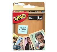Mattel UNO The Office - Juego de Cartas avec 112 Tarjetas e Instrucciones, Regalo para niños, Adultos o Noche de Juego Familiar, a Partir de 7 años