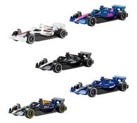 Mattel Voiture F1 Hot Wheels 5 Unités