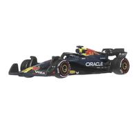 Hot Wheels Voiture Oracle Red Bull F1 Max Verstappen #1 1/64 métal pneus Real Riders JKD83