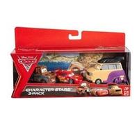 Mattel - Voitures Cars 2 - Pack 3 véhicules : Flash McQueen, Martin et Sumo Wrestler G