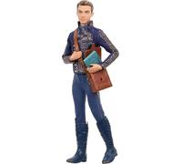 Mattel Poupée Wicked Fiyero – posable, uniforme scolaire amovible, cartable et accessoire