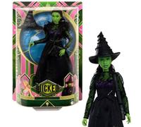 Mattel-Wicked-Poupée Elphaba avec accessoires et habillages amovibles - Wicked - HXT62