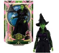 Mattel-Wicked-Poupée Elphaba avec accessoires et habillages amovibles - Wicked - HXT62