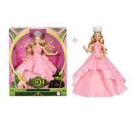 Mattel Wicked Poupée Glinda et accessoires de mode, dont couronne et sceptre, tenue inspirée du film et multiples poses, HXY37, Elphaba