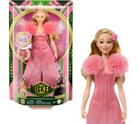 Mattel Wicked Singing Glinda Poupée et accessoires, articulée avec look inspiré