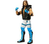 Mattel WWE Aj Styles Ultimate Edition Figurine d'action avec accessoires interchangeables, articulation et détails réalistes, 15,2 cm (HKT44)
