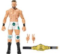 Mattel WWE Austin Theory avec Étiquette Équipe Championnat Ceinture Elite Collection Séries 121 Lutte Action Figure Jouet