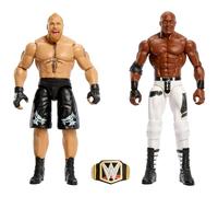 Mattel WWE Duel de Champions Coffret avec 2 figurines articulées et titre de championnat WWE HTW05