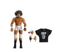 Mattel Figurine articulée WWE Élite Carlito 15 cm – Series 113, 25 points d'articulation, JCH88