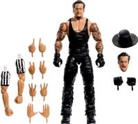 Mattel WWE Elite Collection Figurine d'action SummerSlam Undertaker à collectionner avec accessoires et pièces d'arbitre