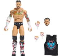 Mattel Figurine articulée WWE Élite CM Punk 15 cm – Mains interchangeables, Tenue de combat, JHV13