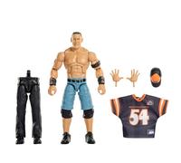Mattel Figurine articulée de collection John Cena avec accessoires Coffret WrestleMania JHX77