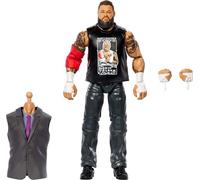 Mattel WWE Elite Collection Figurine et accessoires, Kevin Owens avec mains interchangeables et pièces de construction