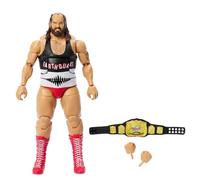 Mattel WWE Élite Earthquake Figurine articulée de 15 cm à collectionner avec 25 points d’articulation, apparence réaliste et mains interchangeables HVY88