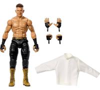 Mattel WWE Elite Figurine d'action et accessoires de collection Channing « Stacks » Lorenzo avec 25 points d'articulation, look réaliste et mains interchangeables