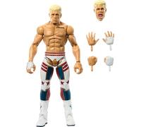 Mattel WWE Elite Figurine et accessoires, 15,2 cm de collection Cody Rhodes avec 25 points d'articulation, look réaliste et mains interchangeables