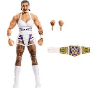 Mattel WWE Elite Figurine et accessoires, série #110 Rhea Ripley 15,2 cm à collectionner avec 25 points d'articulation et mains interchangeables