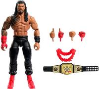 Mattel - Figurine WWE Elite Roman Reigns #110 - 15,2 cm, 25 articulations, mains interchangeables