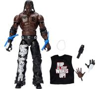 Mattel WWE Élite R-Truth Figurine articulée de 15 cm à collectionner avec 25 points d’articulation, apparence réaliste et mains interchangeables HTX28