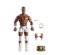Mattel WWE Élite Trick Williams Figurine articulée de 15 cm à Collectionner avec Accessoires, Series 113, 25 Points d’Articulation et Mains interchangeables, JCH91