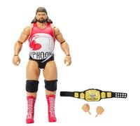 Mattel WWE Élite Typhoon Figurine articulée de 15 cm à collectionner avec 25 points d’articulation, apparence réaliste et mains interchangeables HVY89