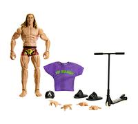 Mattel WWE Figurine Articulée Élite Riddle avec accessoires, 25 points d’articulation, mains interchangeables et accessoires, à collectionner, Jouet Enfant, Dès 3 ans, HKN74