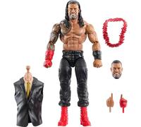 Mattel WWE Figurine articulée Roman Reigns SummerSlam de la Collection Élite avec Accessoires et élément pour Assembler la Figurine de William Regal, Coffret Premium Live Events, JCJ55