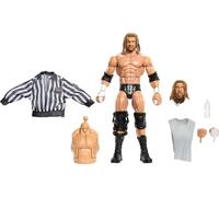 Mattel WWE Figurine Articulée Triple H SummerSlam de la Collection Élite, avec Accessoires et éléments pour Assembler la Figurine de Jesse “The Body” Ventura, Coffret Premium Live Event,