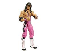 Mattel WWE Figurine Articulée Ultimate Legends Bret « Hitman » Hart avec accessoires interchangeables et accessoires, à collectionner, Jouet Enfant, Dès 3 ans, HLN20