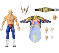 Mattel WWE Figurine articulée Ultimate SummerSlam Cody Rhodes de 15 cm à Collectionner, avec Accessoires, Dont têtes et Mains interchangeables, JKD33