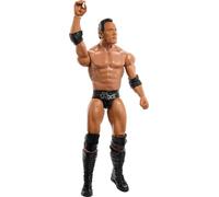 Mattel, WWE Figurine d'action Main Event Series 150 Dwayne Johnson The Rock pour enfants de 6 ans et plus