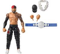 Mattel WWE Jimmy USO Top Picks Elite Collection Figurine articulée et détails réalistes, accessoires interchangeables, 15,2 cm (HKN56)