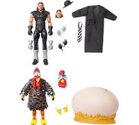 Mattel WWE Lot de 2 figurines d'action Ultimate Edition Survivor Series 1990 Undertaker & Gobbledy Gooker Collectibles avec accessoires interchangeables